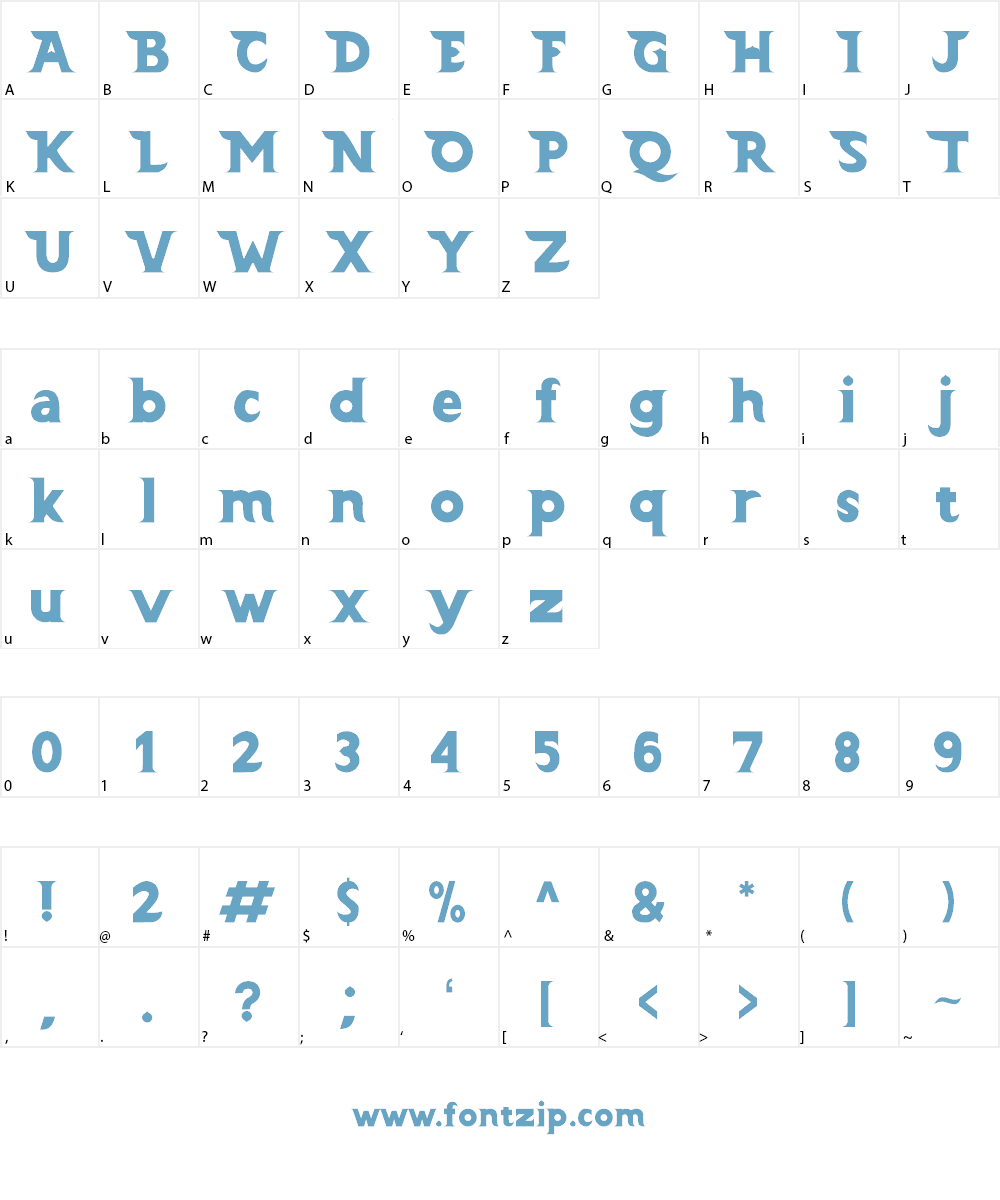 Barong (Demo) Font Character